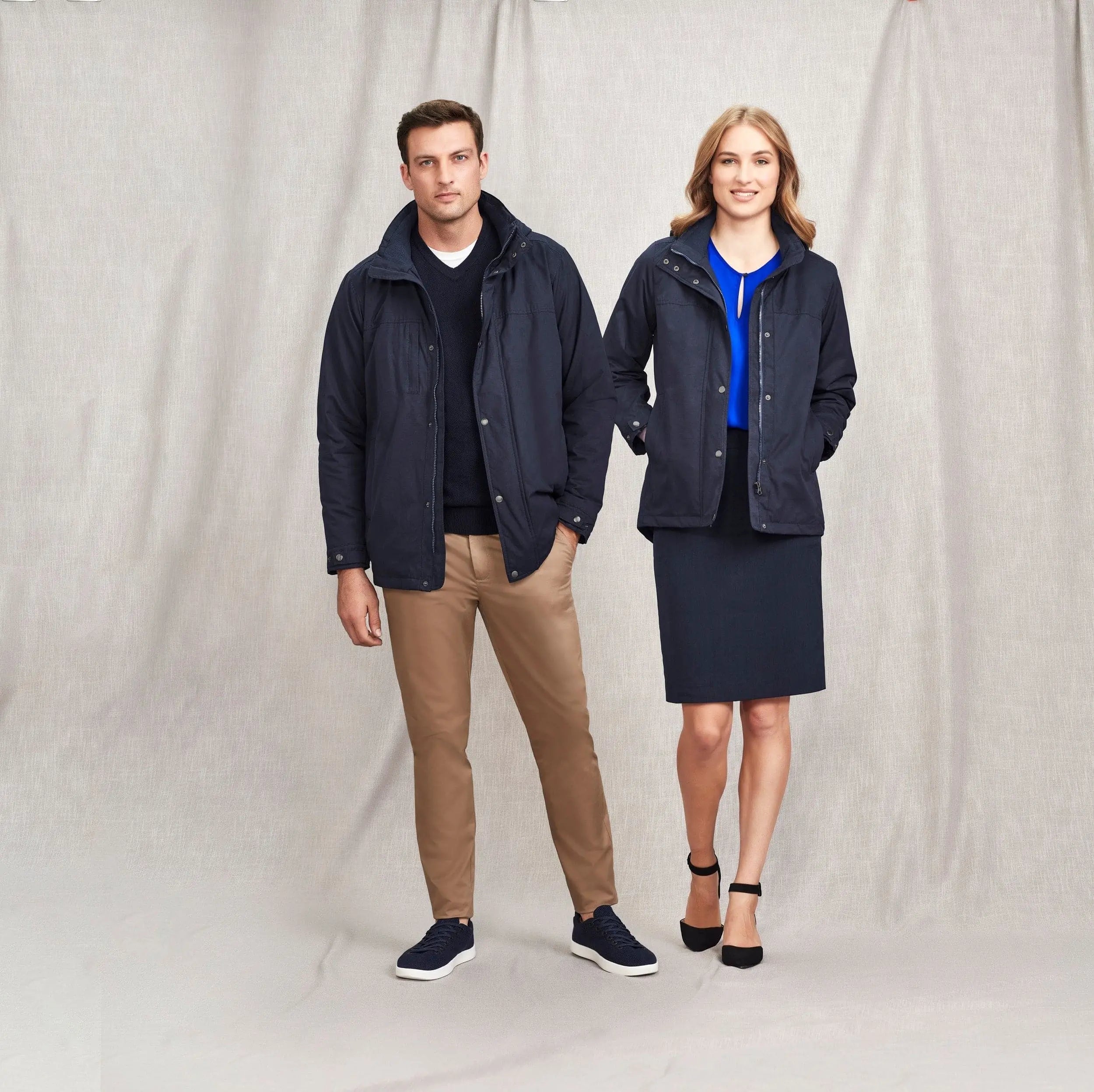 Biz Collection Men’s Melbourne Comfort Jacket RJK265M Metro Workwear.